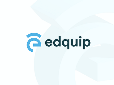Edquip art direction branding logo ui ux design ux research web app webdesign
