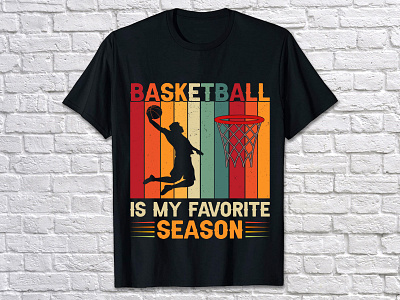 BASKETBALL IS MY FAVORITE SEASON 80s 90s athlete ball baseball basket basketball basketball player classic cute funny legend nba playoffs quotes retro soccer sport sports vintage