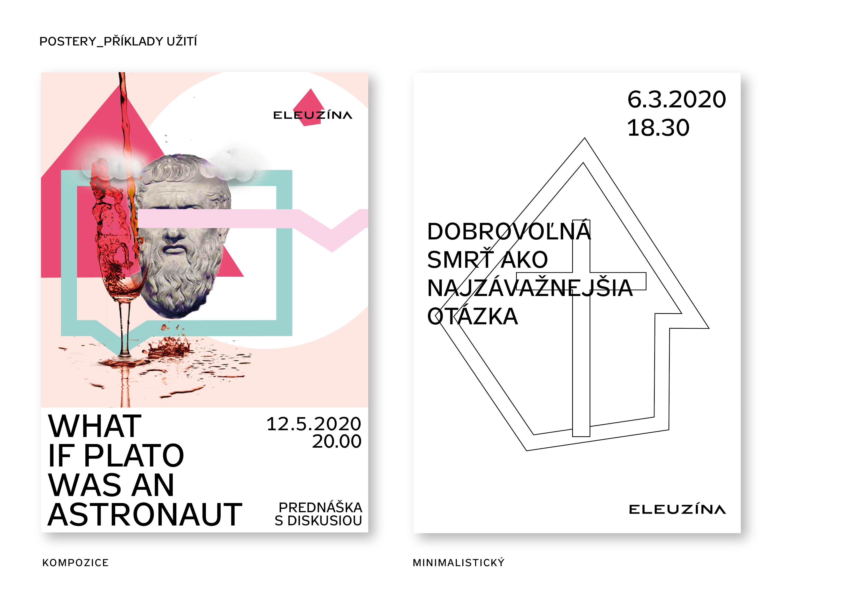 Eleuzína – Cultural Centre Branding art direction branding graphic design illustration logo