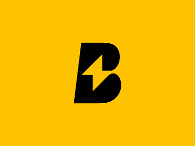 Bolt Mark bolt branding charge electric electricity energy lightning logo mark negative space