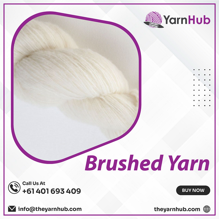 Brushed Yarn in Australia YarnHub by Yarn Hub on Dribbble