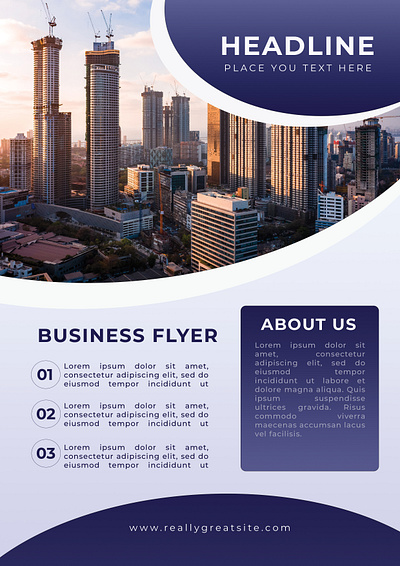 Business Flyer graphic design