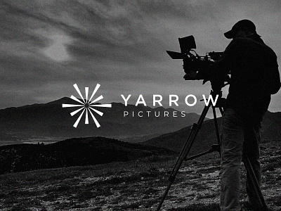 Yarrow Pictures brand branding camera cinema cinematography film flashlight light logo movie