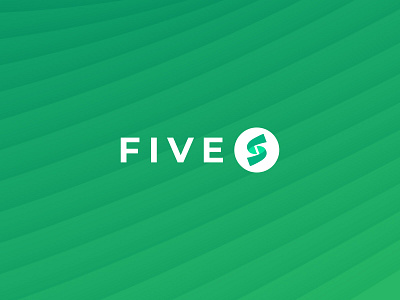 FIVES brand branding business design identity logo minimal monogram s logo