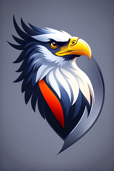 Eagle Mascot Logo Design adobe adobe illustrator animation branding graphic design illu illustration logo logo design mascot logo vector