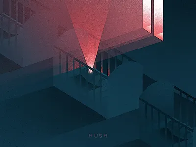 Hush art artwork baby dark hand drawn horror illustration kid light minimal minimalistic scary