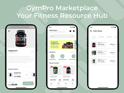 GymPro Mobile App app app design design figma illustration mobile app design ui ui design uiux ux ux design uxui