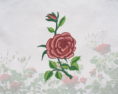 Rose flower machine embroidery design design embroidery embroidery design embroidery digitizer embroidery digitizing embroidery digitizing company flower flower embroidery rose ui
