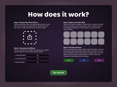 Pet AI Image Generator Desktop ai ai generation ai image animal art branding cute design dog dribbble generate graphic graphic design illustration image logo pet stable diffusion ui ux