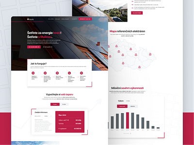 www.setrimsmalinou.cz design graphic design landing page ui ux webdesign website