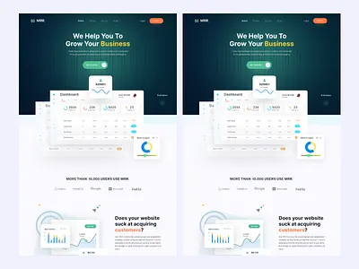 Grow Business Website Design app design branding design grow business website grow website landing page design online grow web ui ux ux design