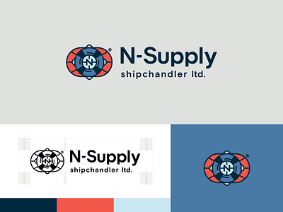 N-Supply brand branding design logo logotype mark sketch symbol