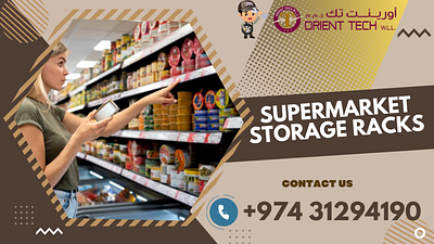 The Advantages of Display Racks in Supermarkets | Orient Tech supermarket racks qatar