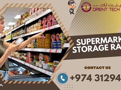 The Advantages of Display Racks in Supermarkets | Orient Tech supermarket racks qatar