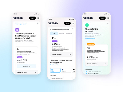 Twist x Veed – App Design app app design branding clean clean design design experience interaction interface minimal mobile app design mobile design ui ui ux user ux visual