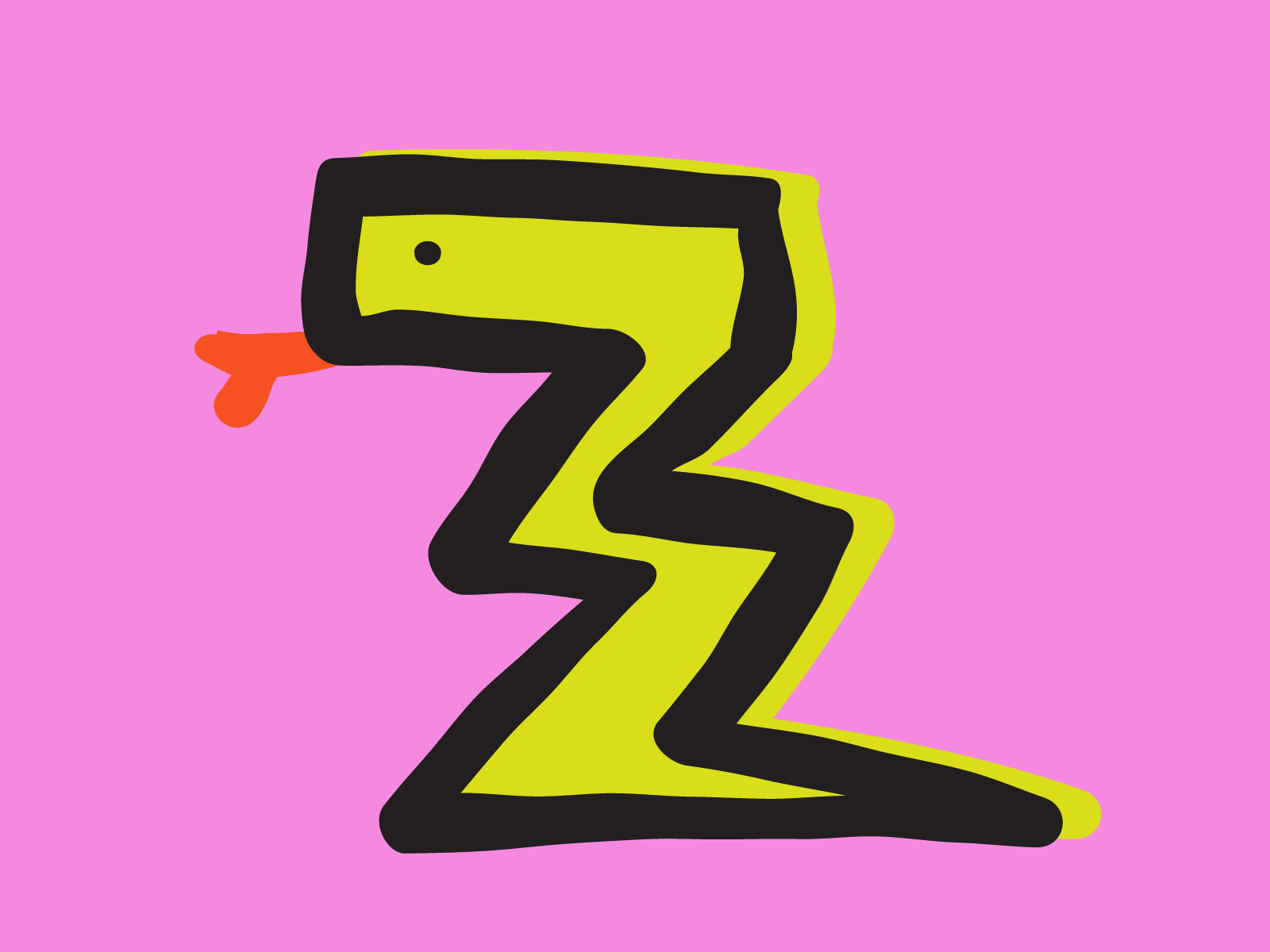 Snake branding design flat icon illustration logo mark snake symbol ui vector