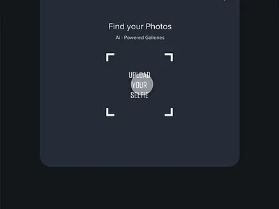 AI Powered Gallery adobe xd ai animation face recognition feature illustration photography ui