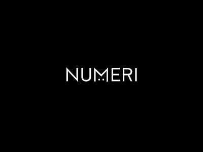 Numeri Logo branding graphic design logo typography vector