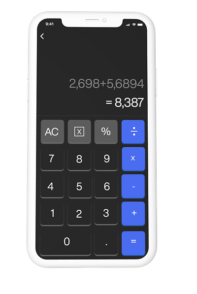 Calculator figma uidesign uiux