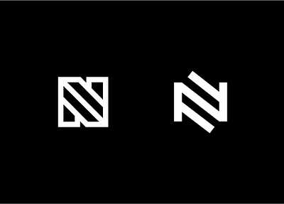 N design illustration letter line logo mark monogram nina symbol
