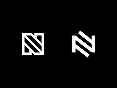 N design illustration letter line logo mark monogram nina symbol