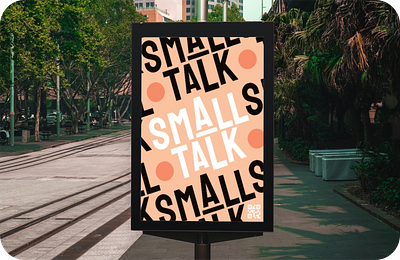 Small talk - Print design 3d animation app branding design graphic design graphicdesign illustration logo motion graphics ui vector