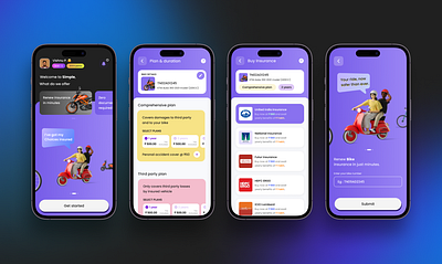 "Simple: Empowering Gen Z with Bike Insurance Made Easy" 3d animation app branding design graphic design graphicdesign illustration logo motion graphics ui vector