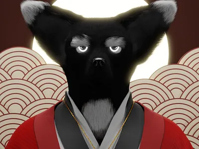 Vendor 3d 3d model 3dart blender character characterdesign clothing collection design fox fur illustration modeling nft nftart nfts saga