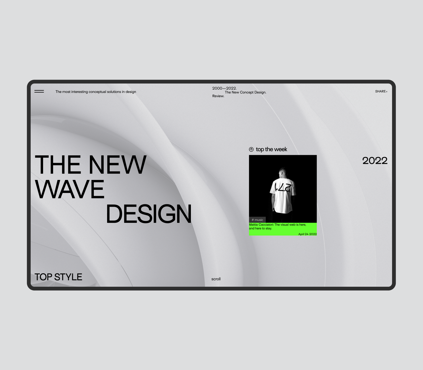 SG MLG business gurov image hero typogaphy ui ux design web deisgn webdesign