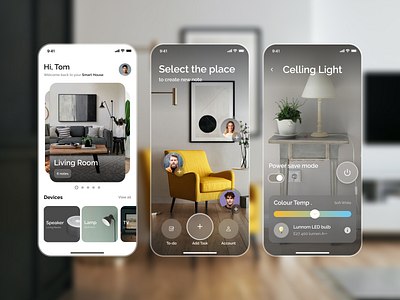 Smart House Mobile App design mobile mobile app product design saas ui ux