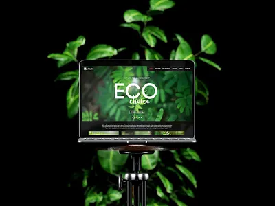 Laptop on Vintage Chair with Green Plant Mockup abstract clean device display laptop mac macbook mockup phone phone mockup presentation realistic simple smartphone theme ui ux web webpage website
