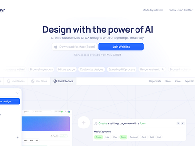 Firstlayr: Website UI/UX design ai branding design designtool figma generativeai graphic design lightui logo minimilism platform product design productdesign simple ui uiux ux web3 web3 design website