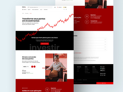 Landing page - Exchange loyalty points for investments investments loyalty santander ui