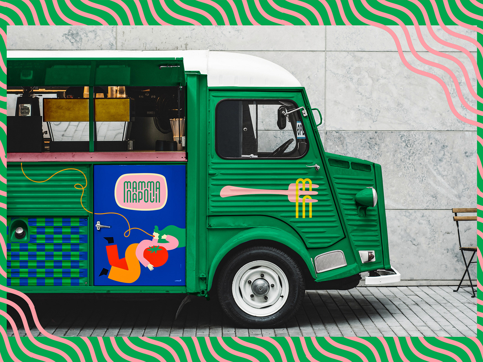 Free Citroen Food Truck Mockup by Mr.Mockup™ on Dribbble