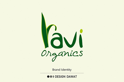 Ravi Organics Brand Identity By Design Dawat communication design