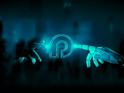 Podako - Visual Identity ai artificial intelligence bot branding and identity concept crypto digital human head idea letter p logo design logotype negative space robot head robot logo robotics startup symbol unused visual identity