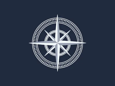 Vintage Compass Icon adventure branding commitment compass excitement exploration explore goal icon journey logo love map ocean purpose sea ship symbolism vintage vision