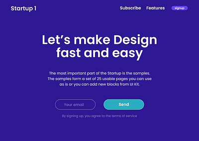 simple app design minimal ui