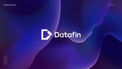 Datafin — Dasturiy ta'minot kompaniyasi uchun brand brand design brand identity branding design graphic design logo logo design logotype