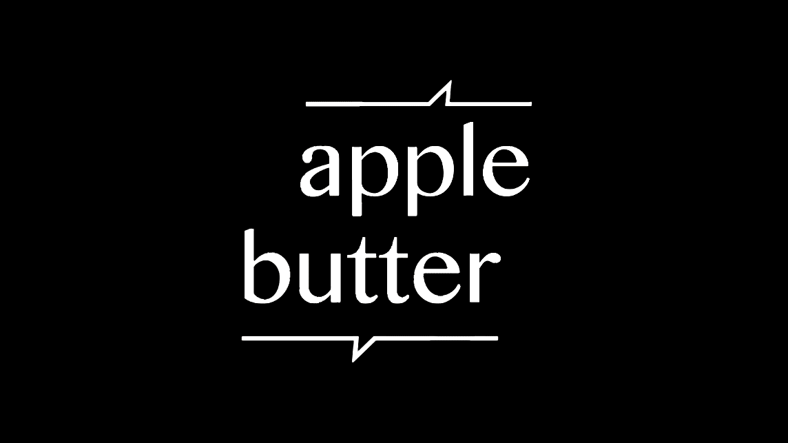 Applebutter Identity brand branding cafe custom design food graphic design logo london menu typography