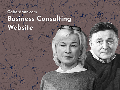 Gaberdann.com - Business Consulting Website branding design typography ui webdesign