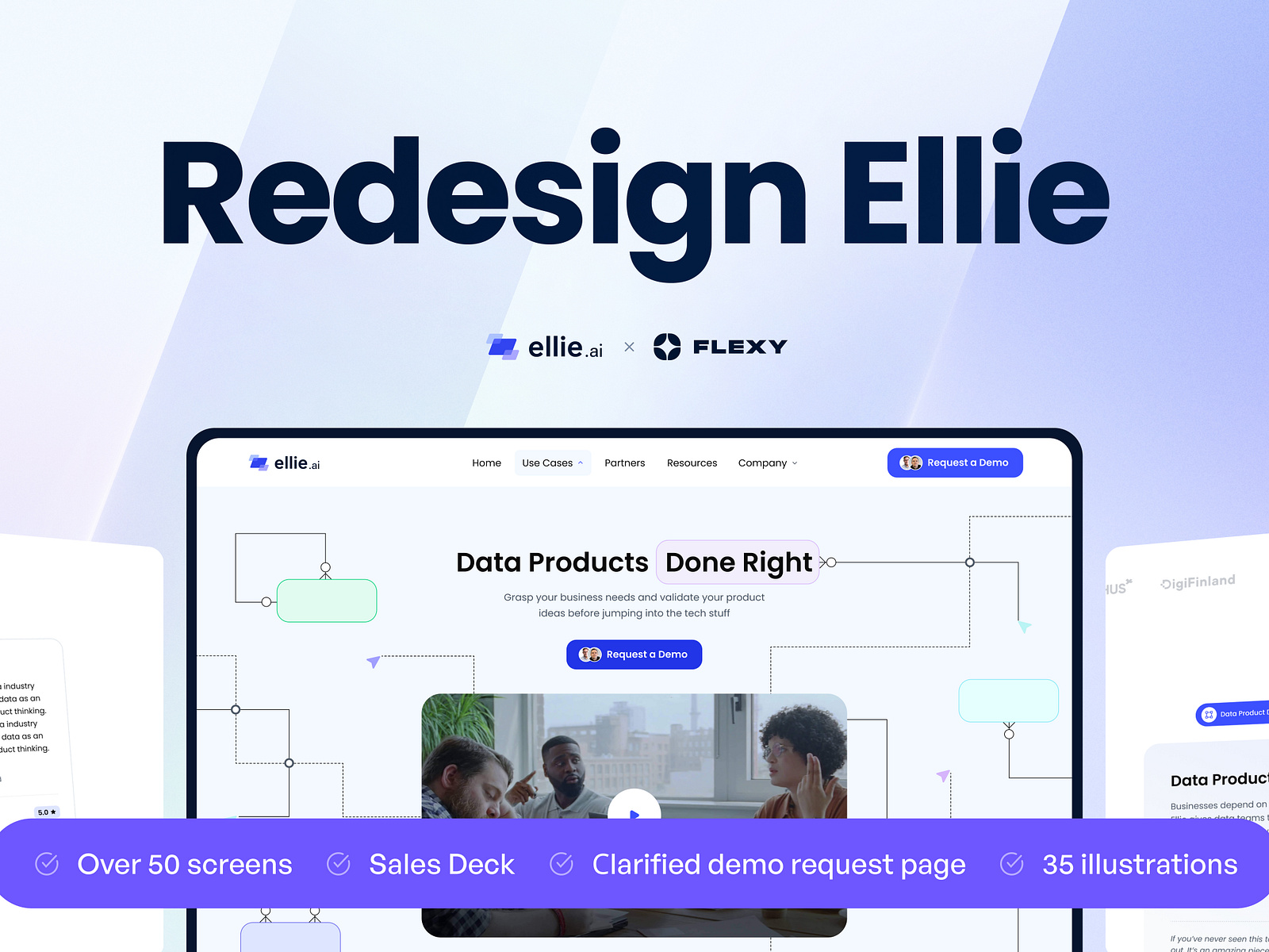 Ellie.ai rebranding by Flexy LLC on Dribbble
