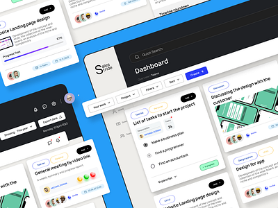 Project Management Dashboard | UI dashboard ui uiux