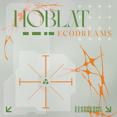 ECODREAMS (Cover concept art) album artwork cover design graphic design modern music