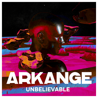 ARKANGE unbelievable Single cover 3d album artwork cover design graphic design modern music