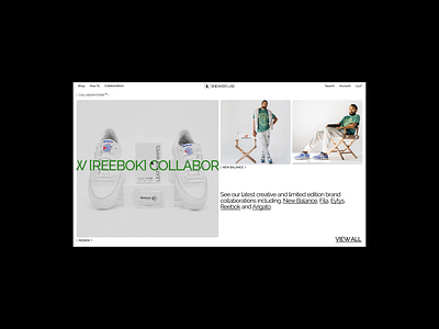 Sneaker LAB e-commerce clean design e commerce interaction design layout minimal motion sneaker cleaner sneakers ui ux web design