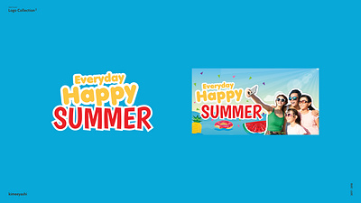 Everyday Happy Summer branding campaign design event graphic design happy logo mall mall event summer summer campaign vector