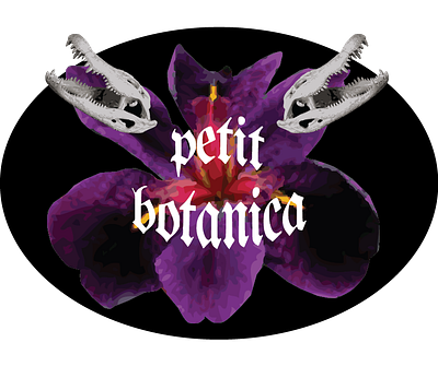 Petit Botanica Logo graphic design logo vector