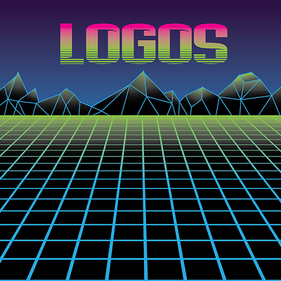 LOGO logo graphic design illustration typography vector