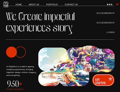 CREATIVE UI DESIGN graphic design minimal modern ui ui website design